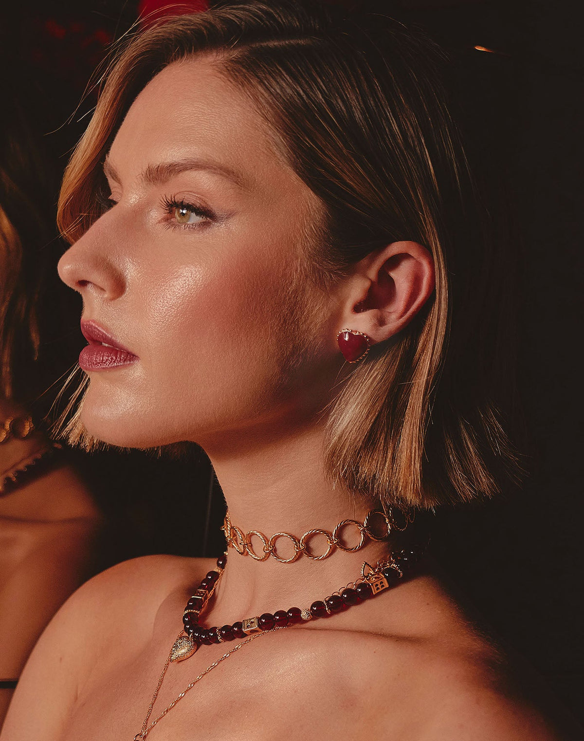 Aretes Corazón