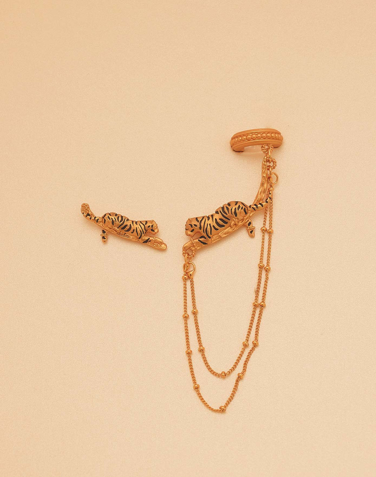 Aretes Tigre de Bengala