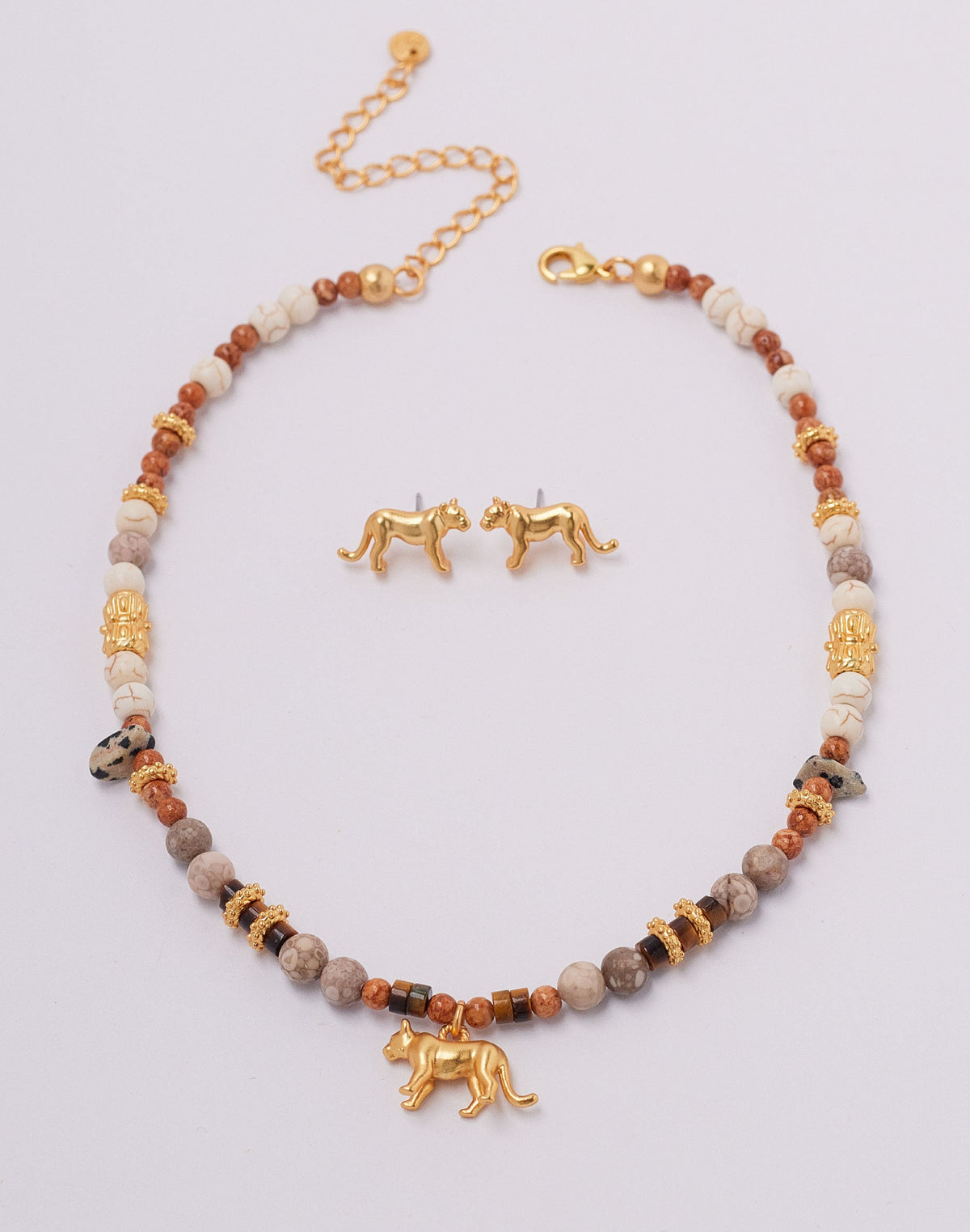 Collar + Aretes Ciudad Perdida