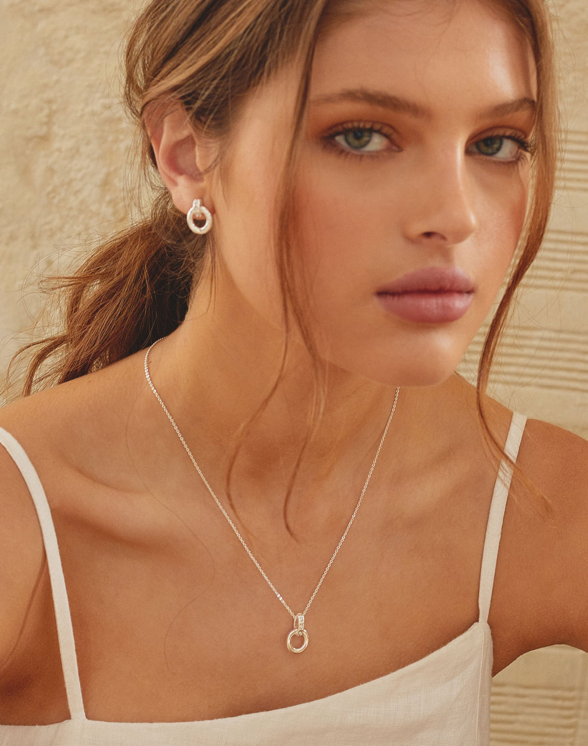 Collar + Aretes Lyon