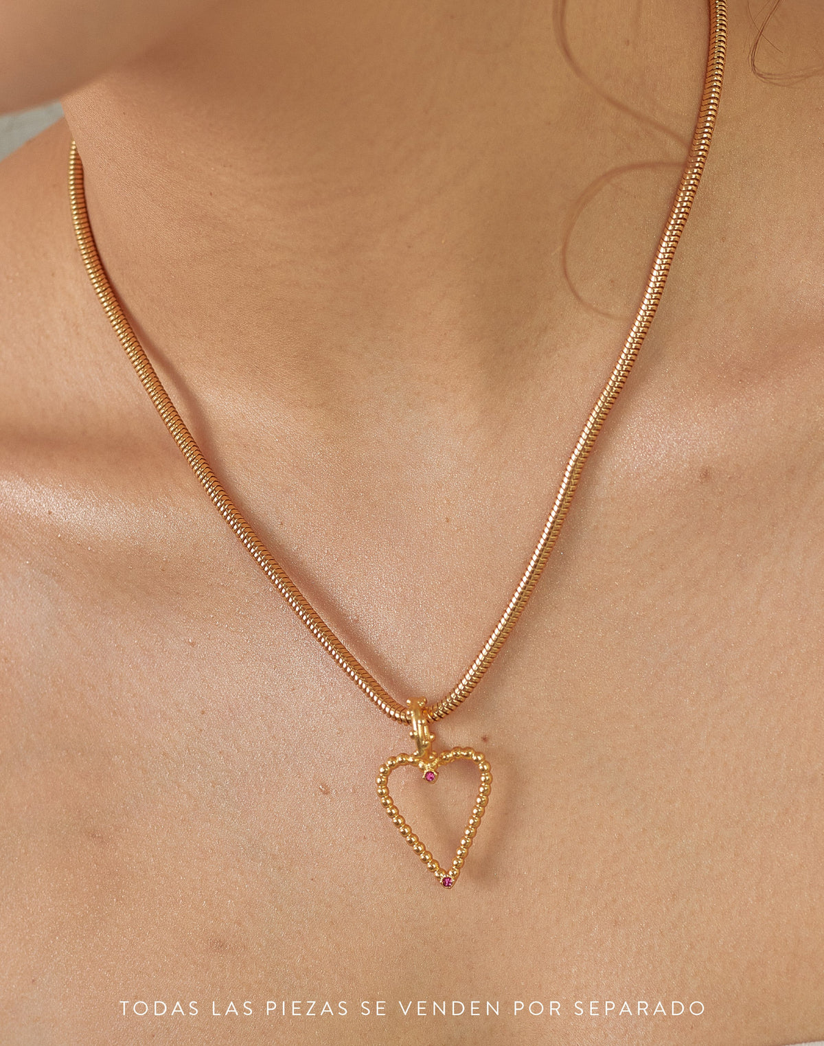 Maxi Charm Corazón Entorchado