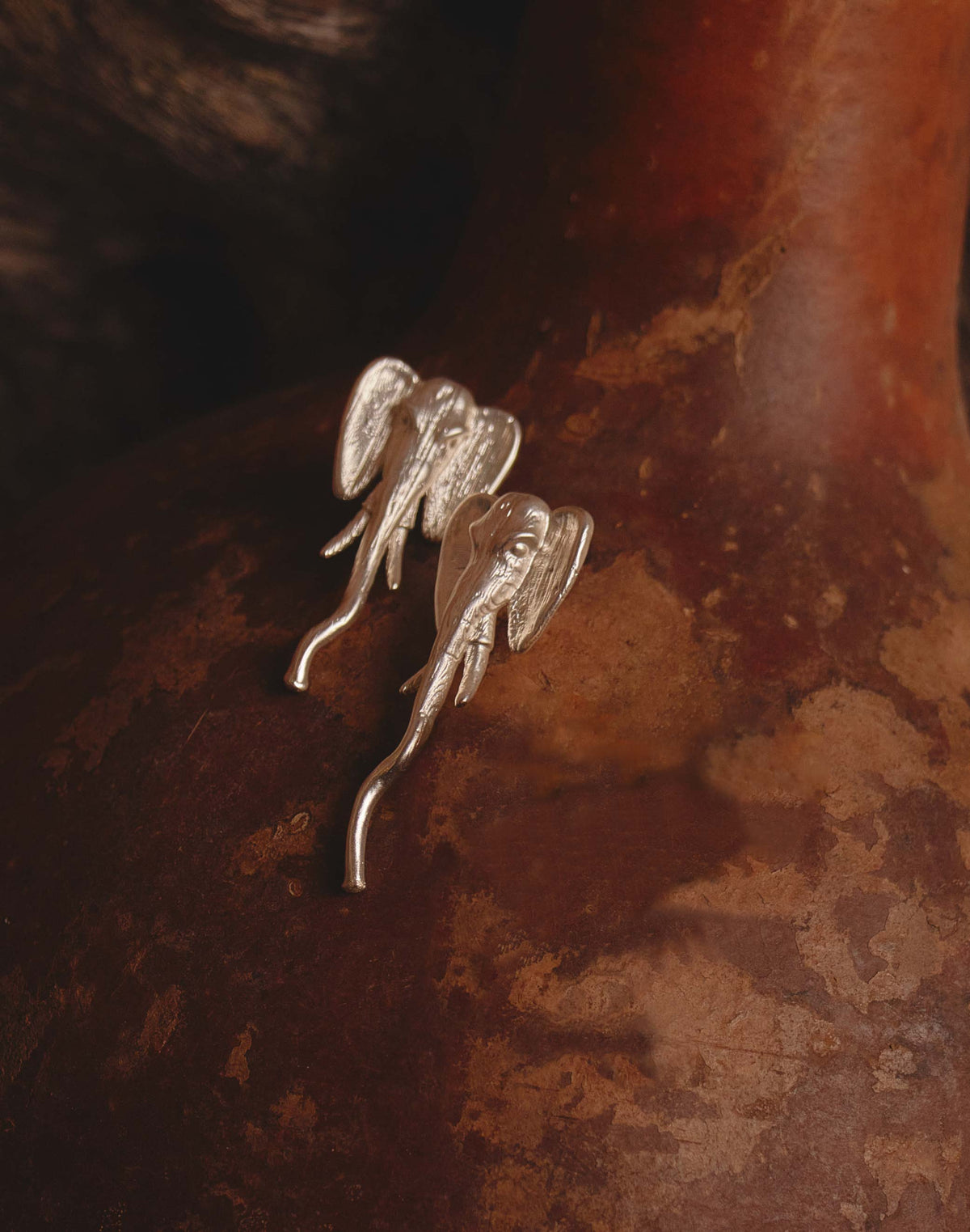 Pendientes Elefante