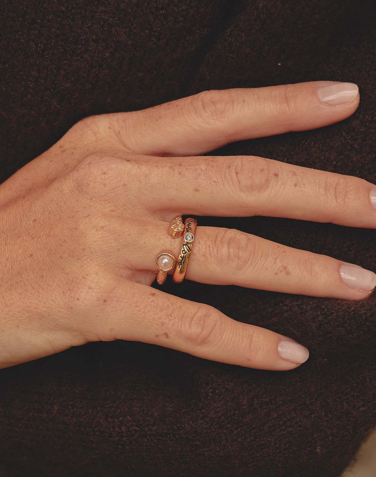 Set de 2 Anillos True Love