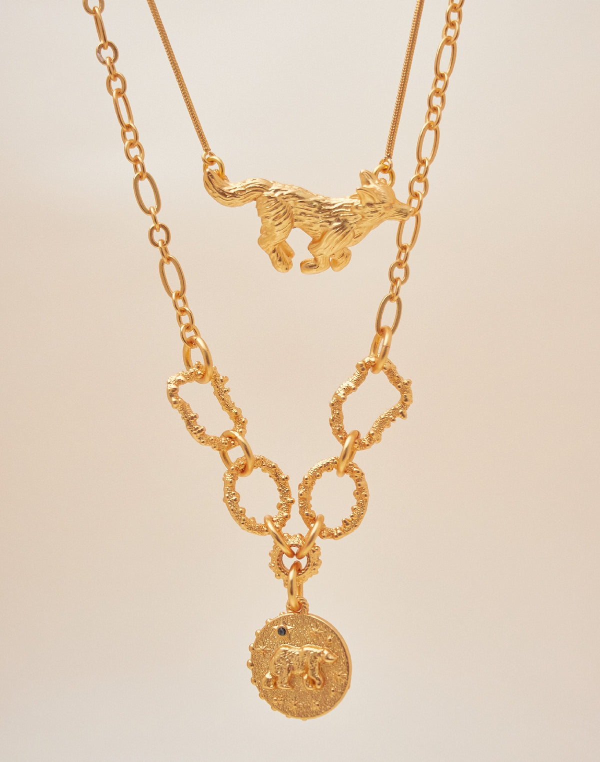 Set de 2 Collares Luna Llena