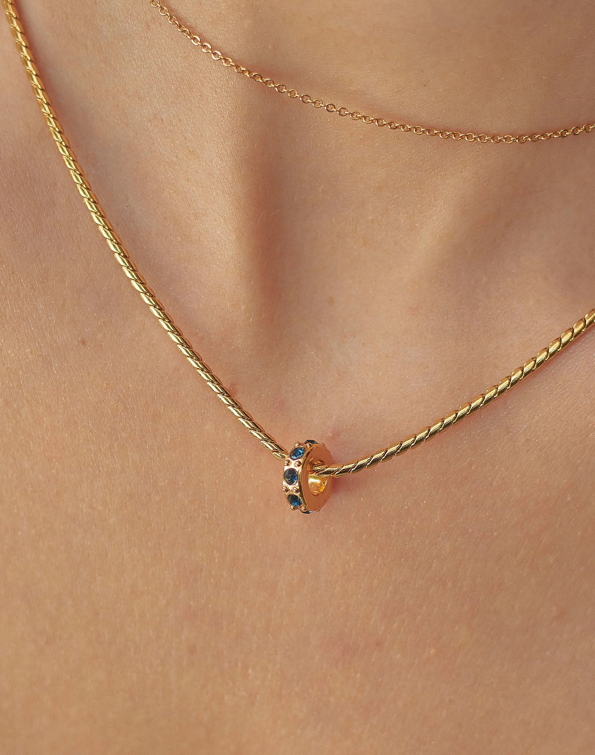 Set de 2 Collares Mar Azul