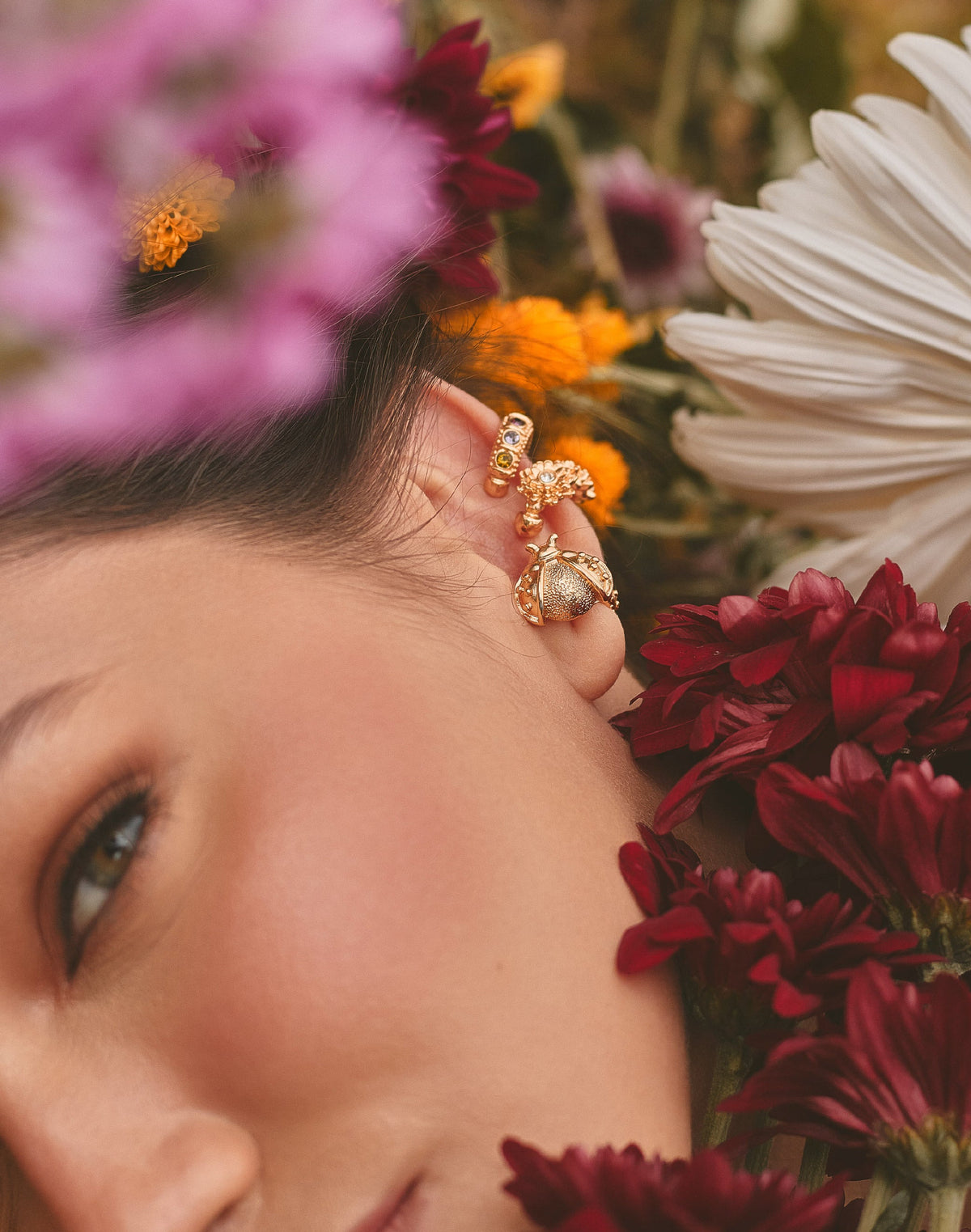 Set de 3 Earcuffs Naturaleza