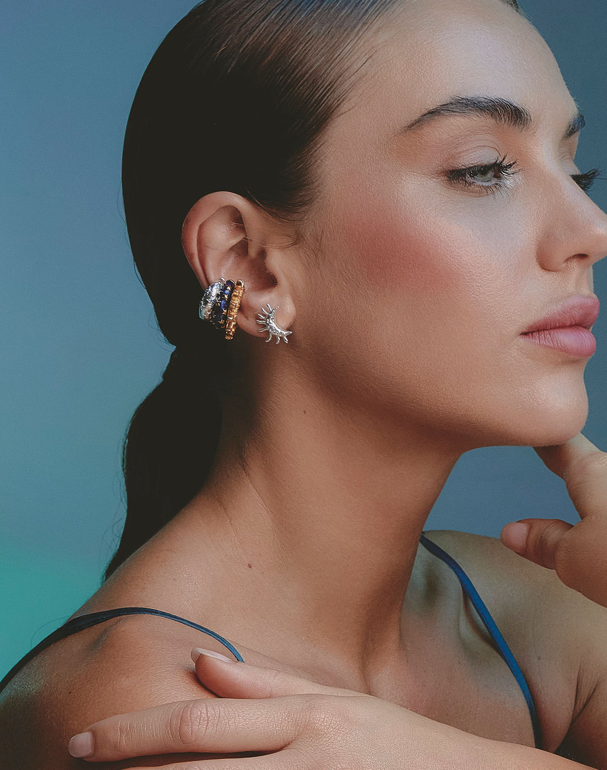 Set de 3 Earcuffs Vía Láctea