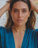 Set de Choker + Aretes Moluscos