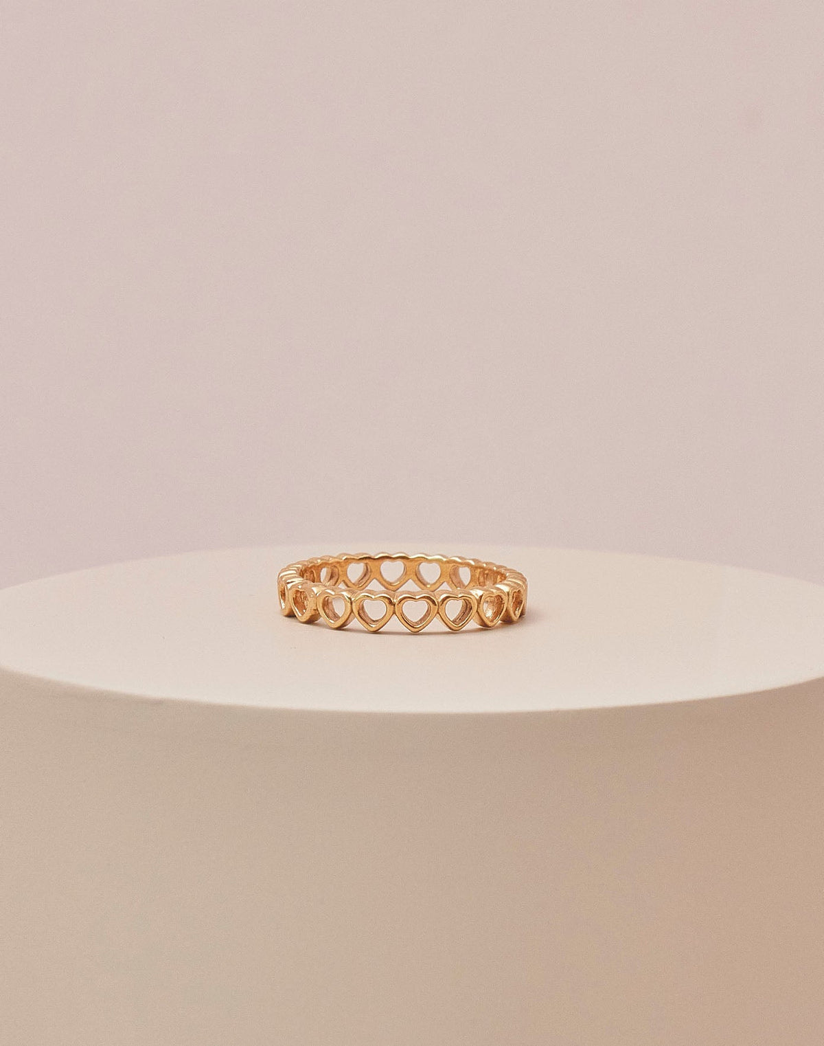 Anillo en Plata 925 Heartbeat Oro