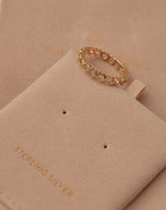 Anillo en Plata 925 Heartbeat Oro