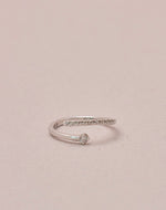 Anillo en Plata 925 Twist Crystal