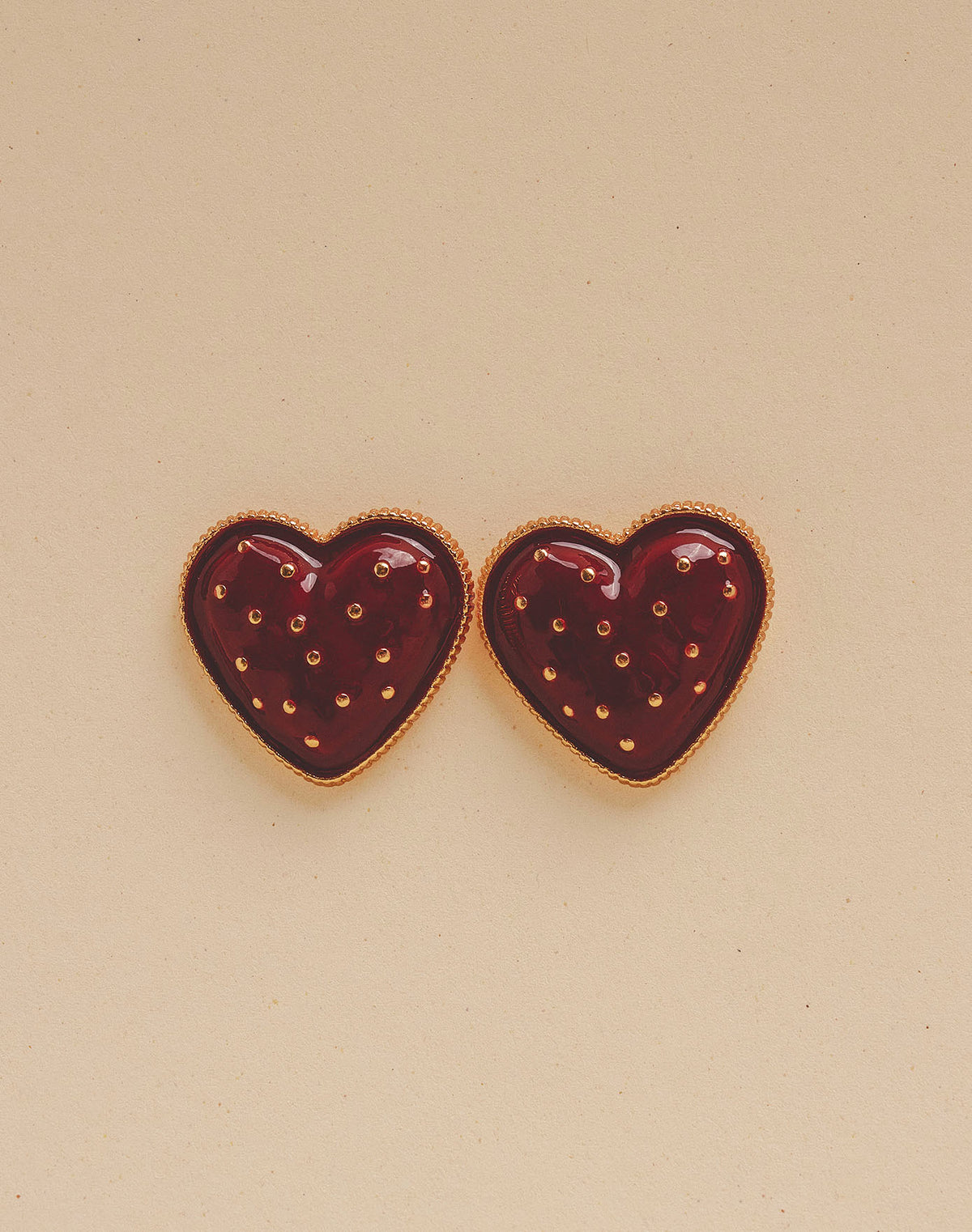 Aretes Corazones