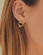 Aretes Twist Cristal