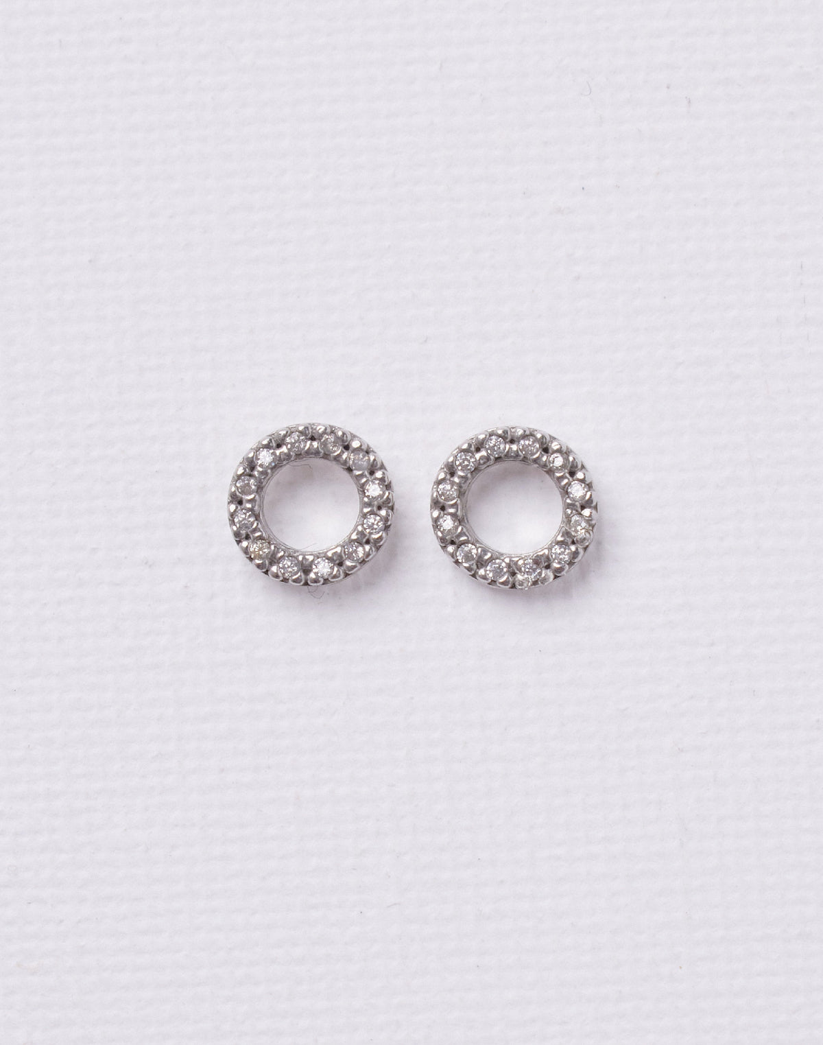Aretes en Plata 925 Aro Clear