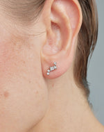 Aretes en Plata 925 Constelación Clear