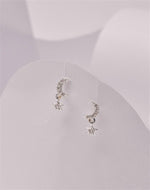 Aretes en Plata 925 Sideral