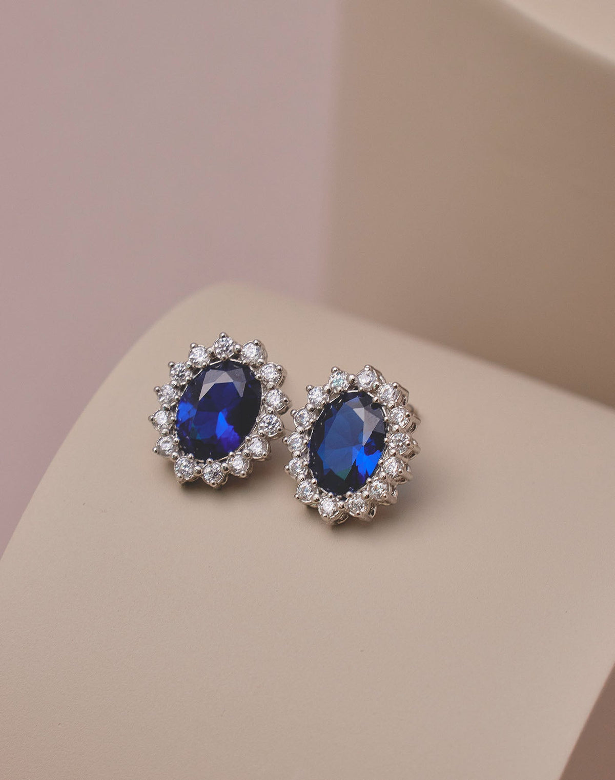 Aretes en Plata 925 Zircón Montana Fancy