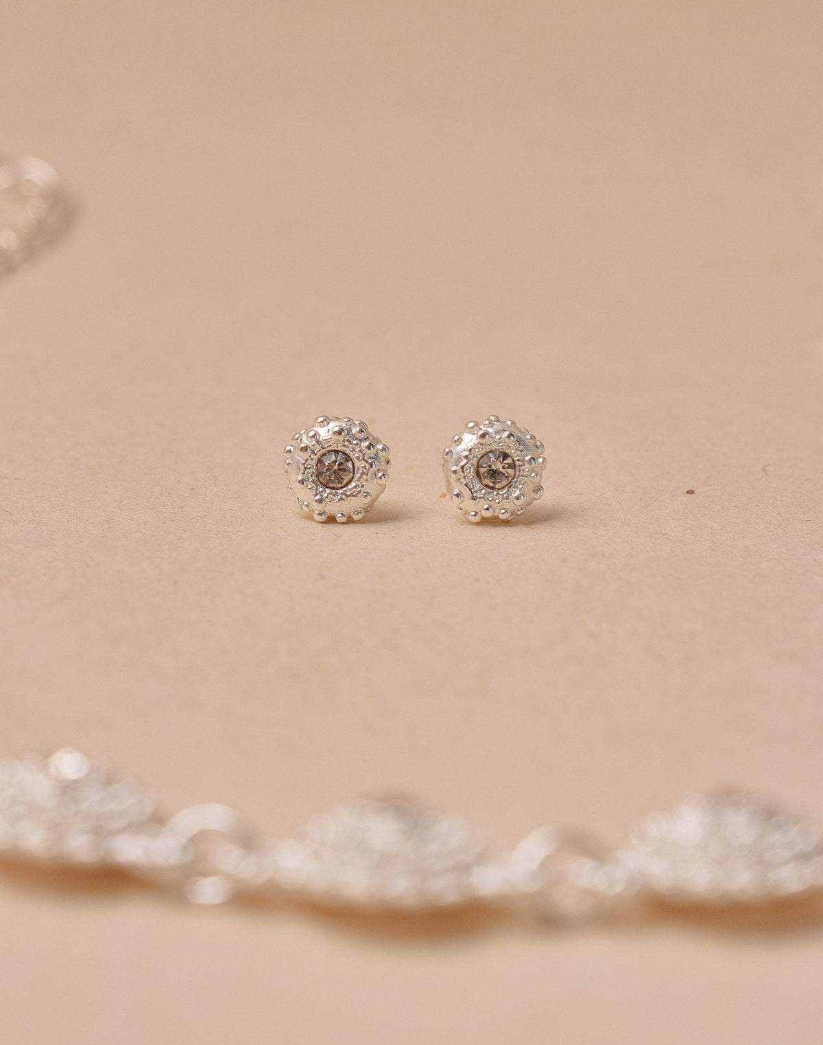 Choker + Aretes Crisantemo