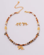 Collar + Aretes Ciudad Perdida