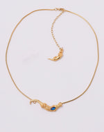 Collar + Aretes Río Vivo