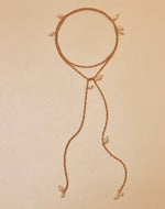 Collar Corbatín de Perlas