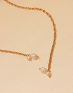 Collar Corbatín de Perlas