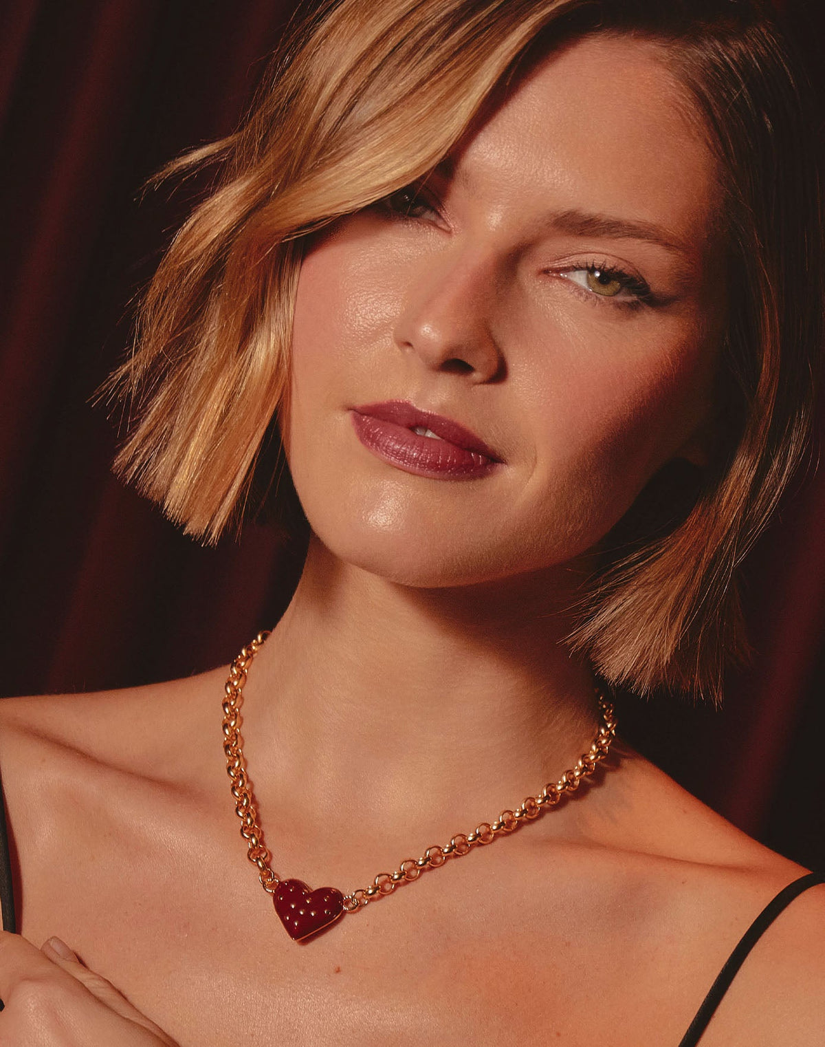 Collar Maxi Chunk in Love