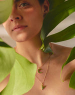 Collar de Letras Musgo