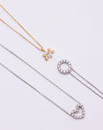 Collar en Plata 925 Corazón Clear