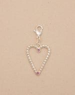 Mini Charm Corazón Entorchado