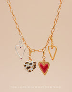 Mini Charm Corazón de Fuego