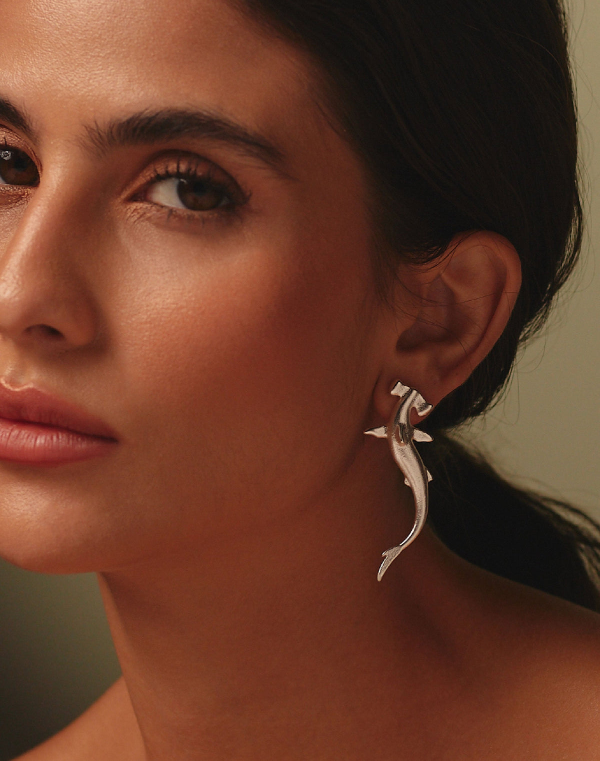 Pendientes Tiburón