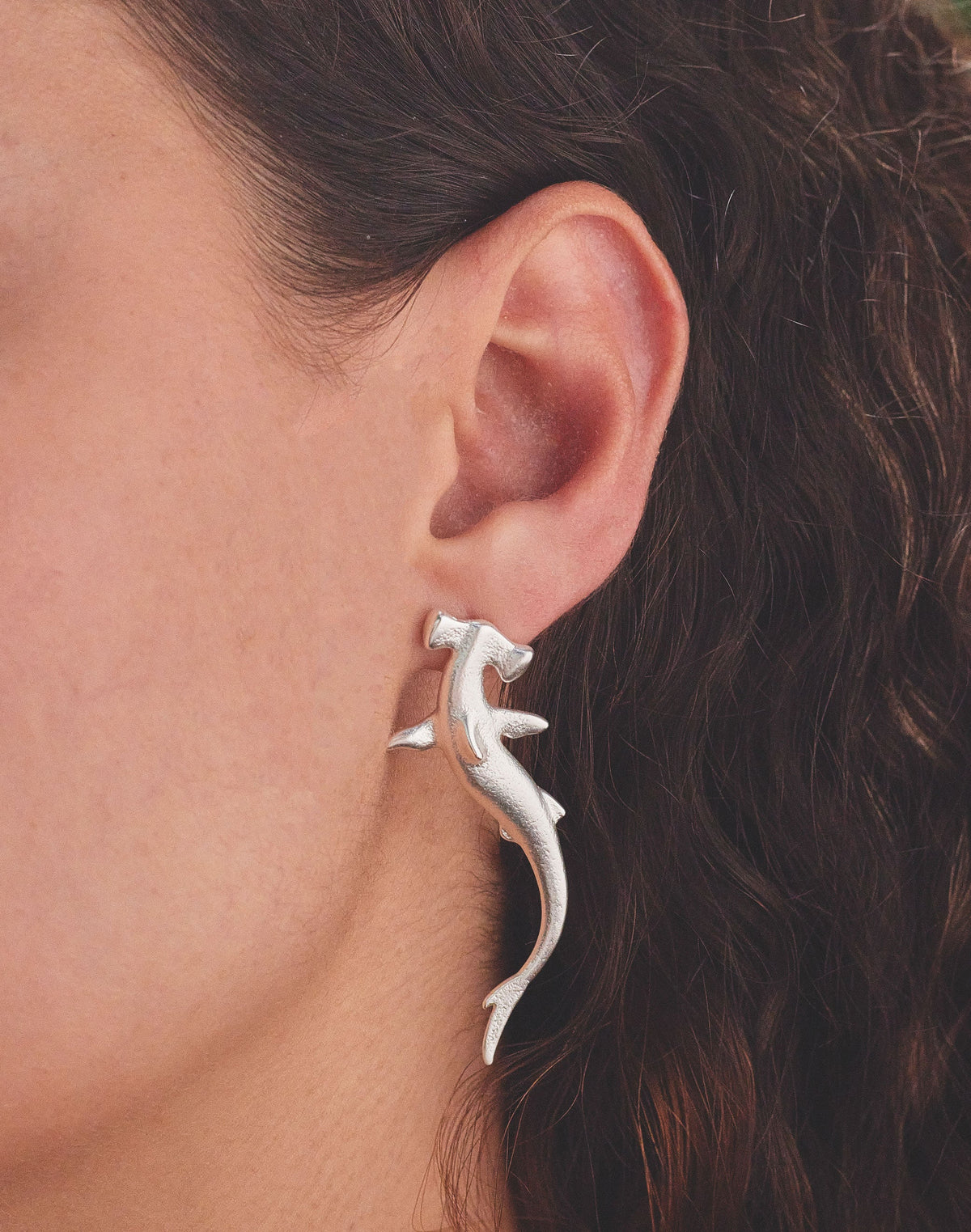 Pendientes Tiburón