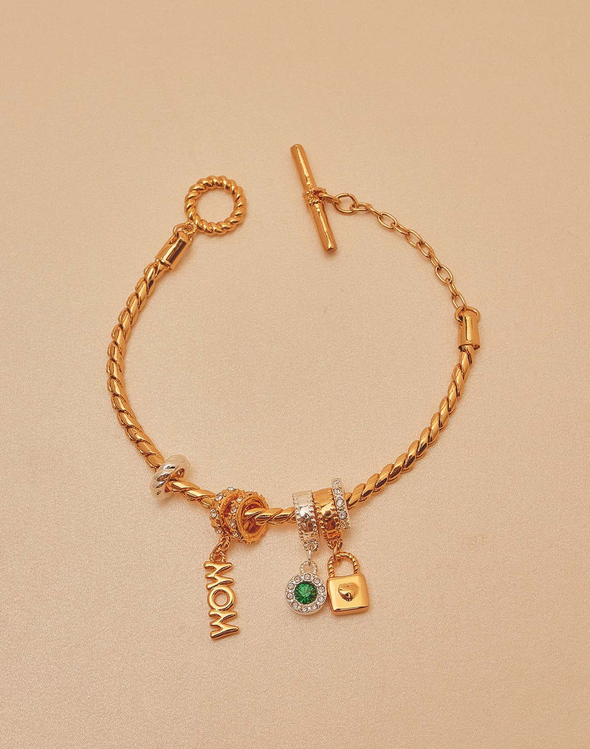 Pulsera de Charms Lucky Mom