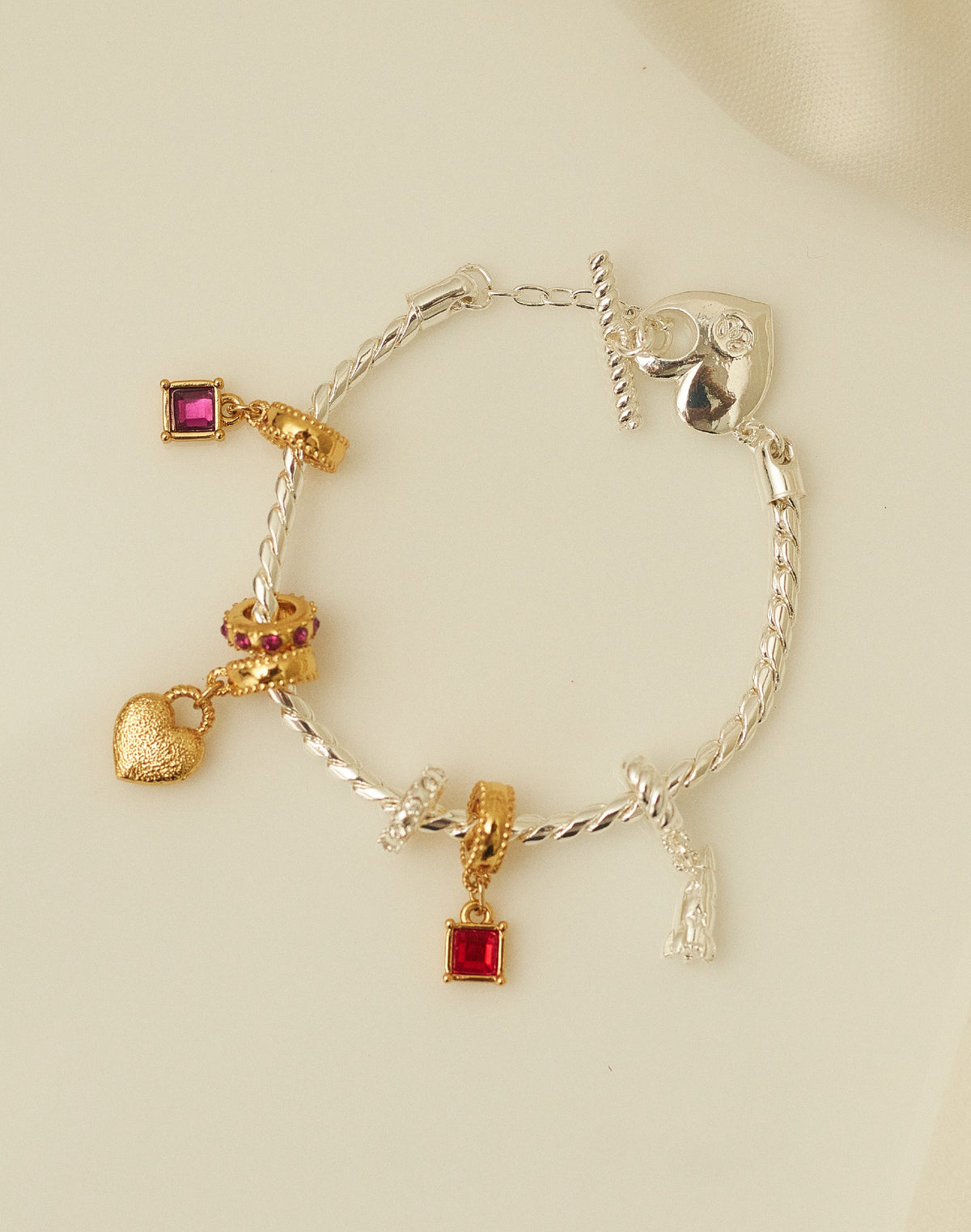 Pulsera de Charms Wow Love