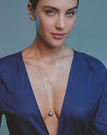 Set Collar + Aretes Saturno