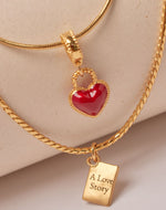 Set de 2 Collares Carta de Amor