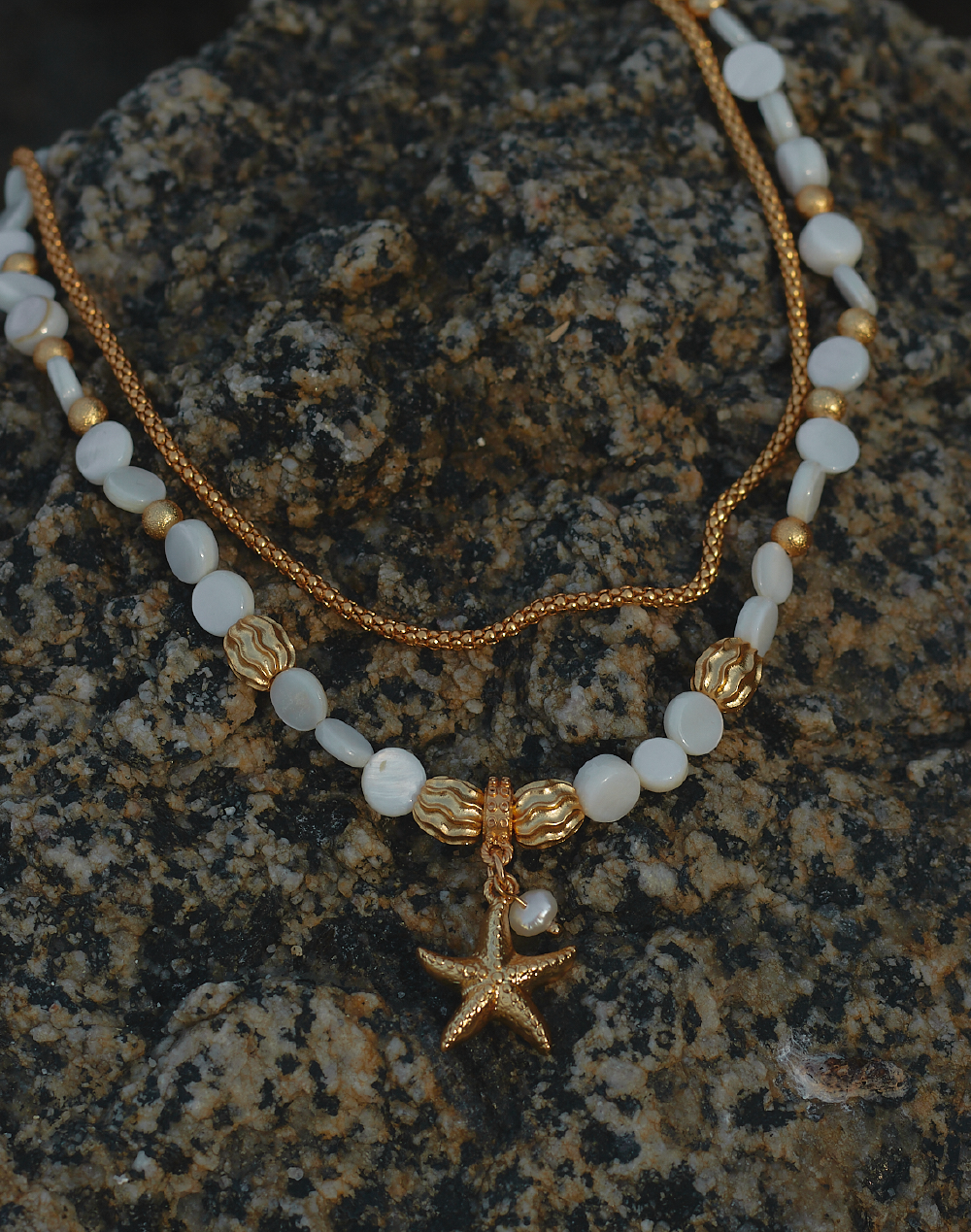 Set de 2 Collares Nacar