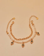 Set de 2 Pulseras Perlas