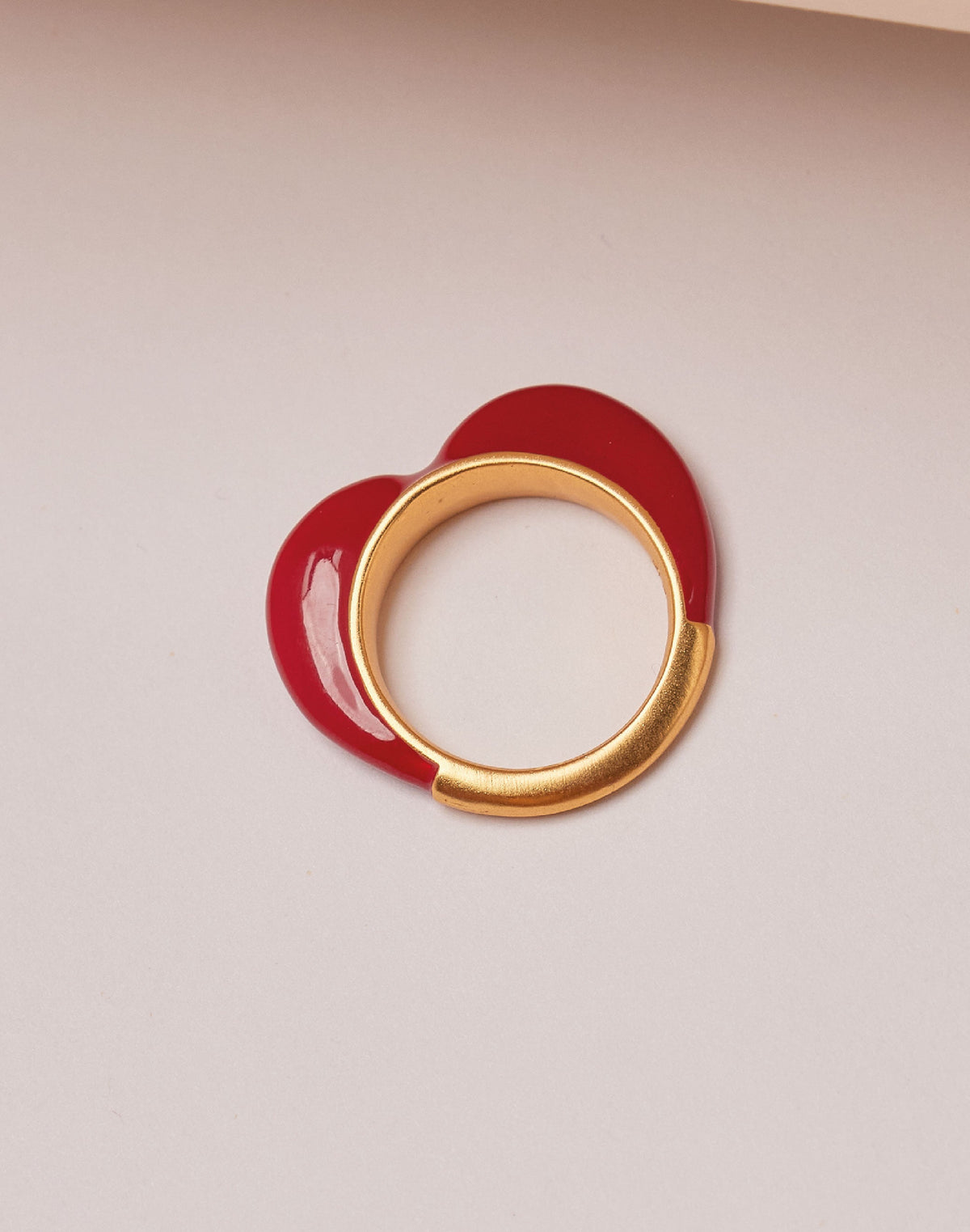 Set de 3 Anillos Corazón de Melón