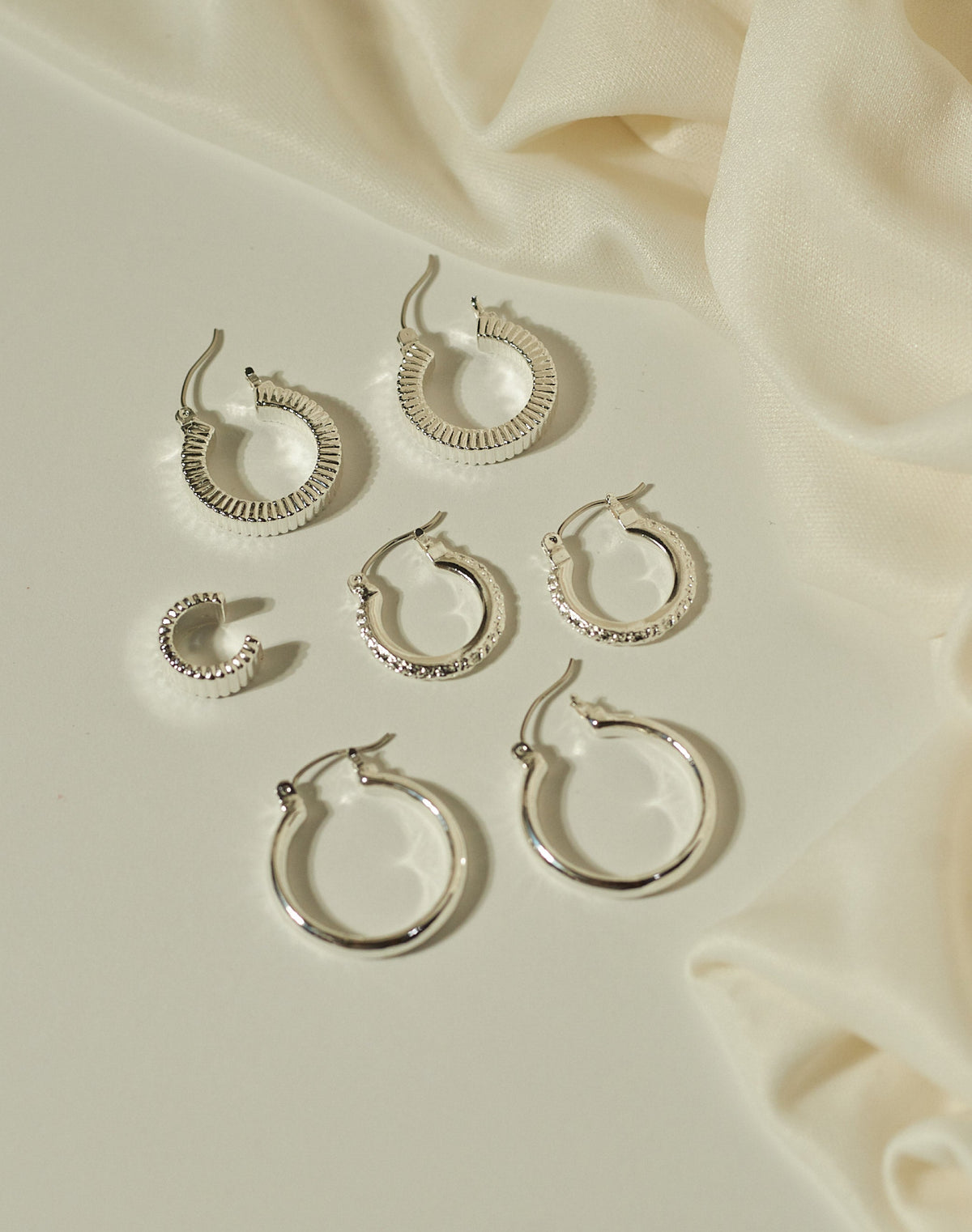 Set de 3 Candongas + Earcuff Sofi