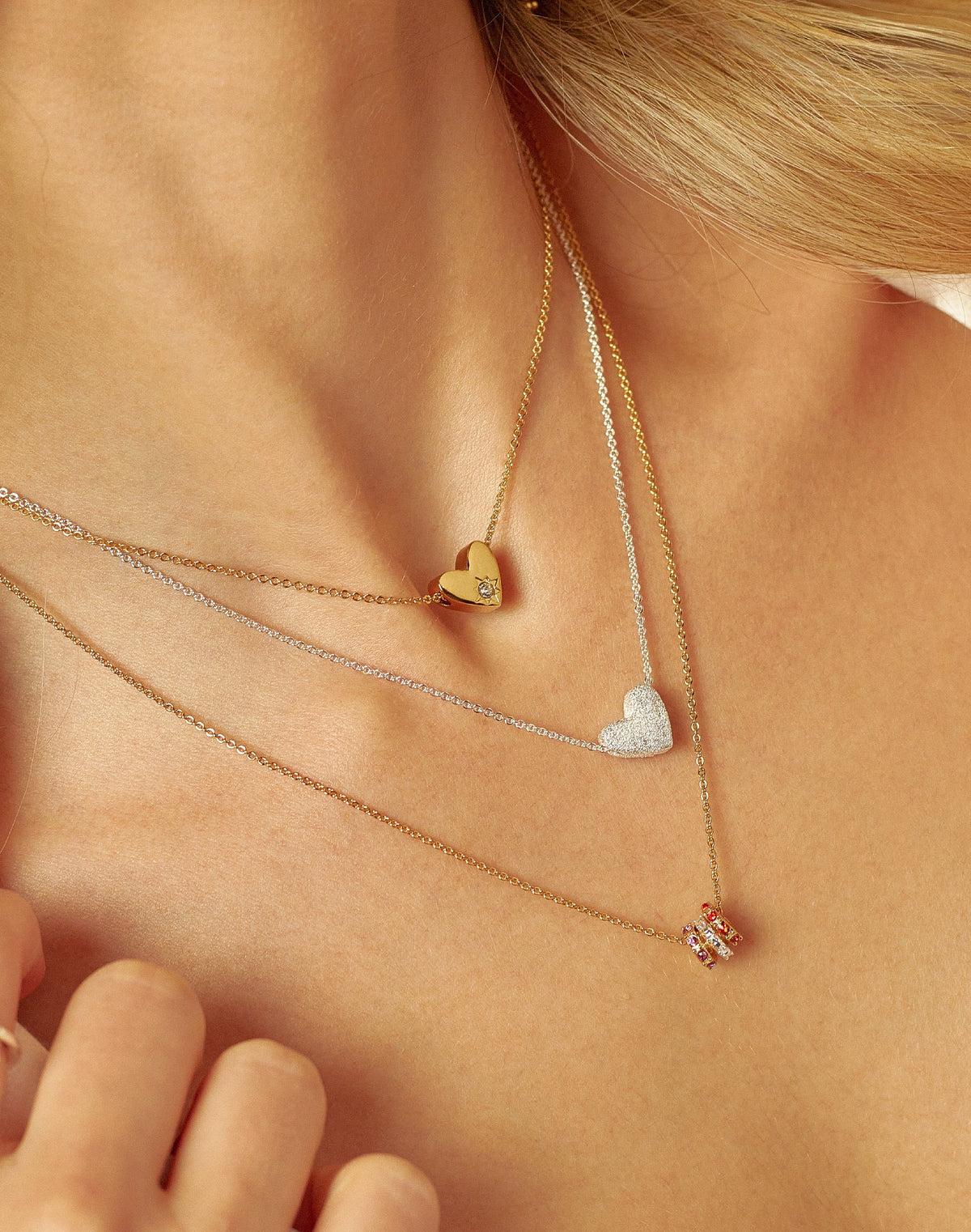 Set de 3 Collares Amour Amour