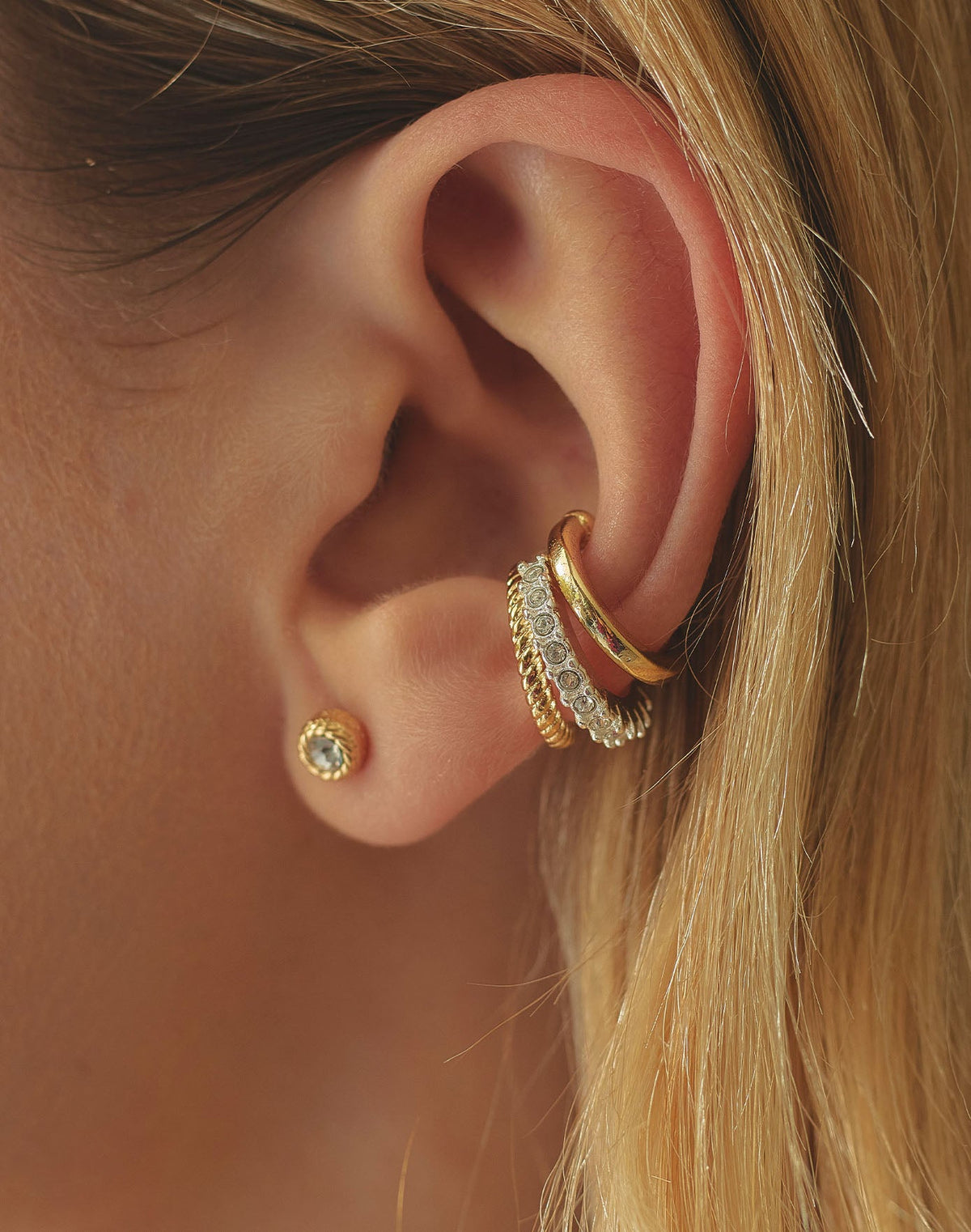 Set de 3 Mini Earcuffs