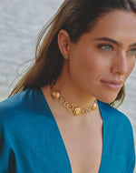 Set de Choker + Aretes Moluscos