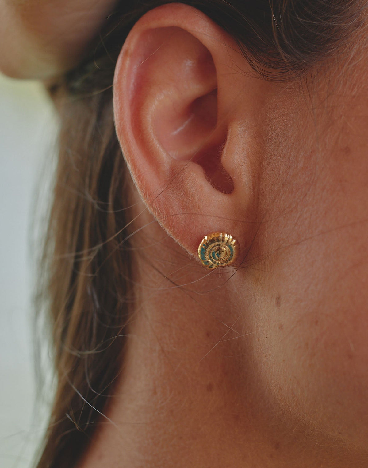 Set de Choker + Aretes Moluscos