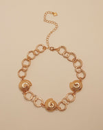 Set de Choker + Aretes Moluscos