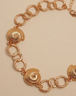 Set de Choker + Aretes Moluscos