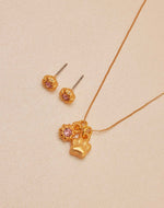 Set de Collar + Aretes Amor Incondicional