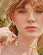 Set de Collar y Aretes Panal